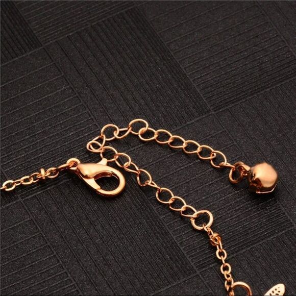 Gold Dainty & Charming DragonFly Anklet (H2) - Picture 3 of 4